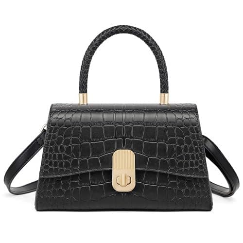 Goinsound Top Handle Handbags for Women Small Satchel Crossbody Bag Designer Purse with Detachable Strap — image 1