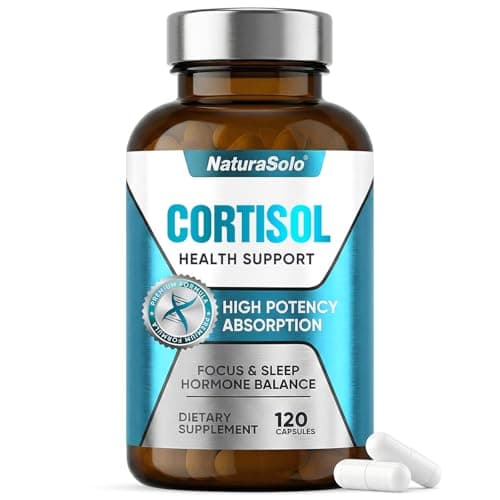 Cortisol Supplements for Women/Men, All-Natural Cortisol Reducer for Women & Men - Ashwagandha, Rhodiola Rosea & L-Theanine Formula to Manage Stress, Balance Hormones & Improve Sleep — image 1