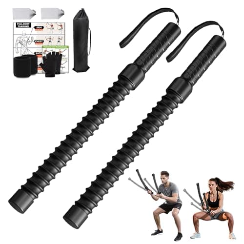 Faluded 1 lbs Weighted Ropeless Battle Ropes, Portable Cordless Home Gym Equipment, Quiet Apartment Workout & Low-Impact Training for Men & Women — image 1
