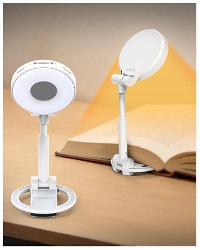 EastPin Book Light for Reading in Bed: Rechargeable 18 LED Clip on Reading Light with Timer & Memory Eye-Caring 3 Color Temperature Stepless Dimming Night Reading Lamp Gifts for Book Lovers Men Kids — image 1