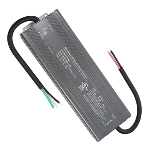 Hanbaak 96W Triac Dimmable LED Driver, 24V Dimmable Power Supply, 100-277VAC to 24VDC Transformer for Low Voltage Lighting Project, Compatible with Lutron Leviton Dimmers, UL Listed, Class 2, Class P — image 1