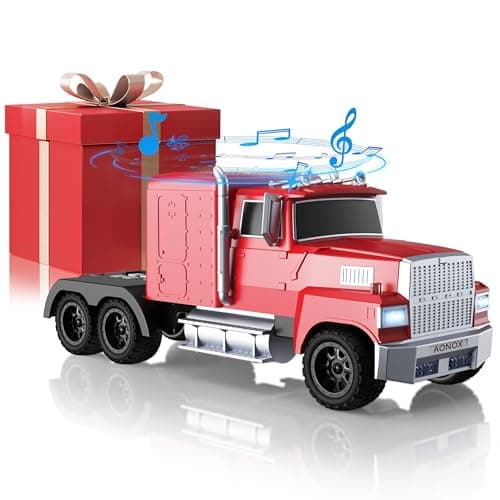 AONOX Cybertruck Bluetooth Speaker, Mini Bluetooth Car Speaker with LED Lights, FM Radio, USB TF Card, TWS Stereo Sound, for Desk Gaming Outdoor, Gift for Car Lovers — image 1