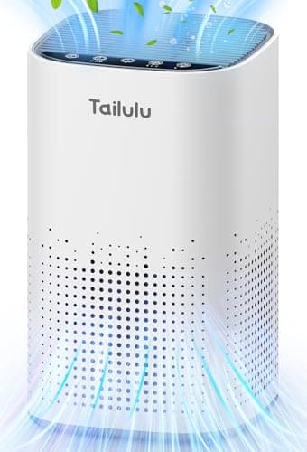 Air Purifiers for Home Large Room up to 1500ft², Tailulu H13 True HEPA Air Purifier for Pets Dust Odor Smoke, Air Purifier for Bedroom with 15dB Quiet Sleep Mode for Bedroom Office Living Room — image 1