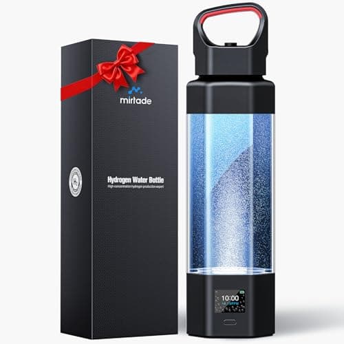 Hydrogen Water Bottle Generator,Up to 10000+ PPB Hydrogen Bottle Water Ionizer with SPE/PEM Technology,12 OZ Food-Grade PC Hydro Water Machine,SGS-Certified Molecular Generator for Sports/Home — image 1
