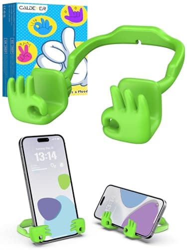 Gifts for Teen Boy Girl Kid Man Woman Adult: Cell Phone Stand Stocking Stuffers Gifts for Kids Patented OK Phone Holder for Desk Teenage Son Funny Trendy Birthday Gift Cool Gadgets Who Want Nothing