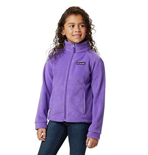 Columbia unisex-baby Benton Springs Fleece Jacket, Grape Gum, 6-12 Months