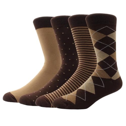 BLBJYPZX Mens Black Dress Socks 10-13, Work Crew Cotton thick tall wide Calf Long Socks Size 9-12 13-15 — image 1