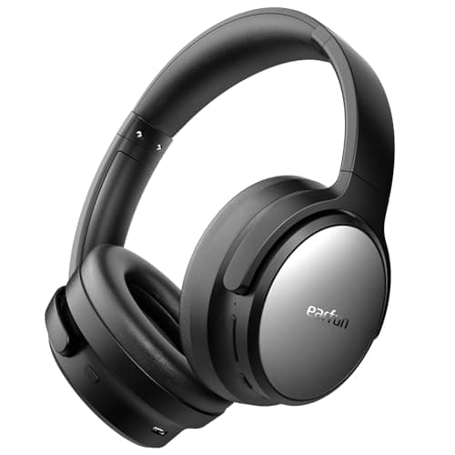 EarFun Tune Pro Active Noise Canceling Headphones, Wireless Bluetooth Headphones with 5 Mics, 120H Playtime, Bluetooth 5.4, Hi-Res Audio, Multipoint Connection, Custom EQ via App, Comfortable Fit — image 1