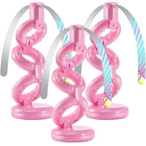 Fly Fans for Tables Fly Repellent Outdoor Keep Flies Away, Flies Spinner Table Top with Holographic Blades, Bug Traps for Picnic, Party, BBQ (Pink) — image 1