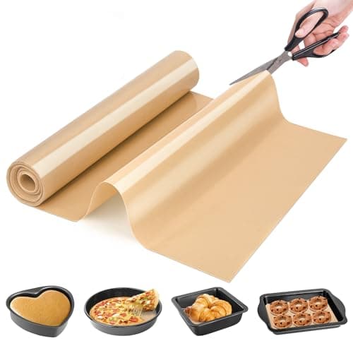 Silicone Baking Mat Roll - Best German Silicone - Heat Resistant Baking Macaron Bread Mat, Non-stick Pastry Mat, Reusable Dough Rolling Mat, Non Slip Countertop Protector Mat, Counter Mat, Oven Mat — image 1