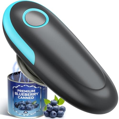 Electric Can Opener - Fits All Can Sizes One Touch Automatic Can Opener, Electric Can Opener for Kitchen Food Safe Smooth Edge, Kitchen Gadgets Battery Operated Can Opener for Seniors, Arthritis&Chef — image 1