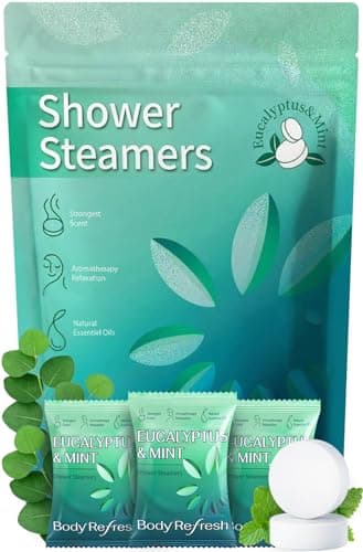 Shower Steamers Aromatherapy -18 Pack Eucalyptus Mint Shower Steamer, Eucalyptus for Shower, Mothers Day Gifts for Mom Wife Grandma, Self Care Birthday Gifts for Women - Stress Relief Relaxation — image 1
