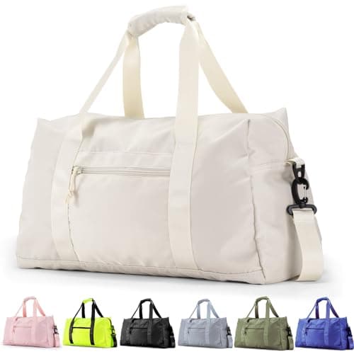 Travel Duffle Bag,Sport Gym Bag for Men And Women with Wet Pocket,Weekender Bag Carry On Tote Bags for Airplane — image 1