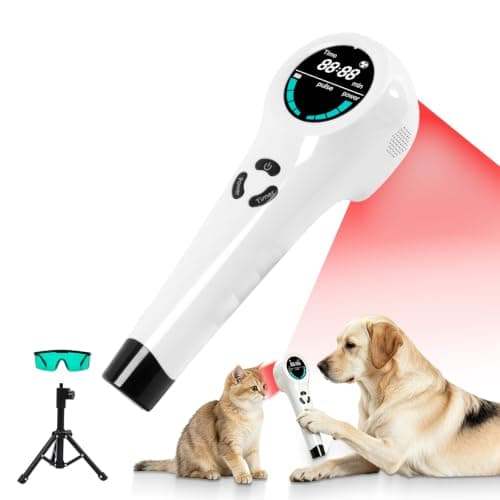 Handheld Red Light Therapy Device for Dogs Cats Horses, Pet Red Light Therapy 650nm Red 808nm Near Infrared LLLT Light Therapy Device, Humans Muscle Portable Home — image 1