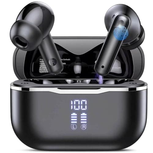 Active Noise Cancelling Ear Buds Wireless Earbuds HiFi Sound 60H Playtime | Adaptive 50dB Bluetooth 6.0 Headphones, 6‑Mic AI ENC Clear Calls, 50ms Low‑Latency Game Mode,28 EQ Presets,Multipoint Connect — image 1