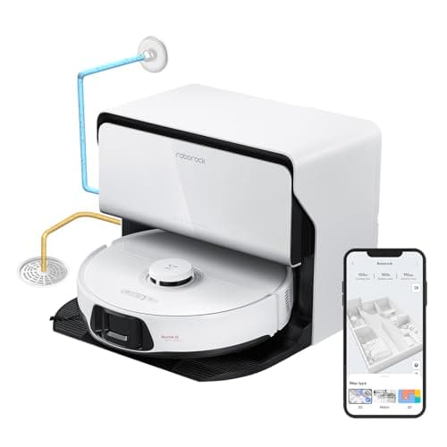 roborock S8 Max Ultra with Auto Water Refilling and Drainage System Robot Vacuum and Mop, FlexiArm Design, Smart Dirt Detection, Self-Emptying, 8000Pa Suction for Various Floors, Pet Hair, White — image 1