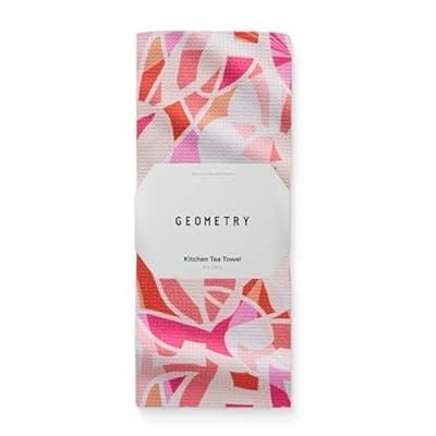 GEOMETRY Spring Kitchen Towels - Quick Dry Microfiber Cloth Spring & Summer Dish Towels for Kitchen Drying - Premium Quick Dry Towel - Lolita 18" x 30" (1 Pack)