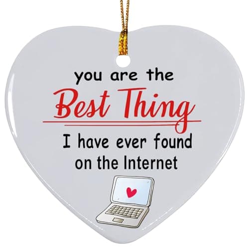 Couples Christmas Ornament 2026, Personalized Christmas Ornaments Couple, Romantic Christmas Ornaments for Wife and Husband, Couples, Best Thing I Found On The Internet — image 1