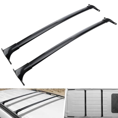 MotorFansClub 2pcs Roof Racks Cross Bars Luggage Carrier Baggage Bars Fit for Nissan Armada 2017 2018 2019 2020 2021 2022 2023 2024 with Roof Side Rail