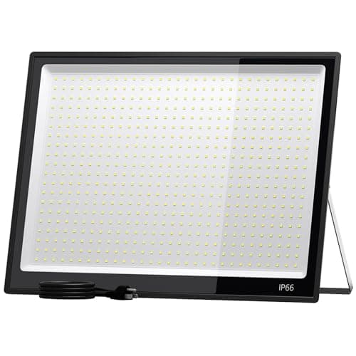 XXBSAZ 500W LED Flood Light 75000LM, Commercial Outdoor Stadium Light, IP66 Waterproof, High Mast Parking Lot Lighting, 5000K Daylight, AC85-277V — image 1