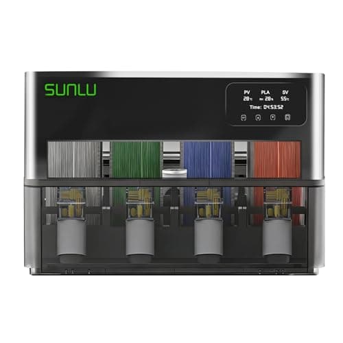 SUNLU AMS Heater, Compatible with Bambu Lab AMS 1.0, Enables Drying While Printing, Drying evenly & 70℃ Fast Heating Filament Dryer, 4-roll Capacity (AMS Not Included) — image 1