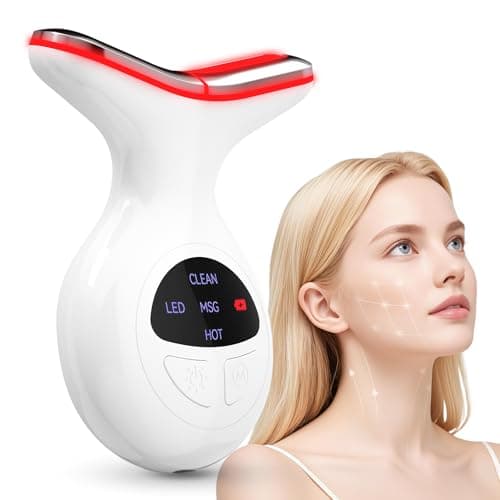 Red Light Therapy for Face, Multifunctional Face Massager with Micro-Current, LED Light Therapy & Vibration, at-Home Skin Care Face Sculpting Tool for Wrinkles, Micro-Current Facial Beauty Device — image 1