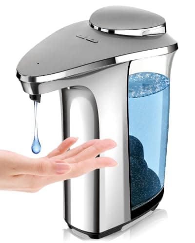 NEATMIND Automatic Soap Dispenser,17oz/500ml Touchless Dish Soap Dispenser | Metallic Finish,With Infrared Sensor, 5 Adjustable Soap Levels, Battery Operated, Perfect For Kitchen Bathroom Countertop — image 1