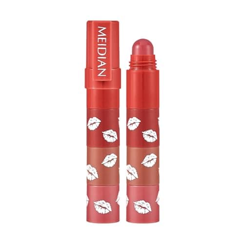 ADMD 4-in-1 Gentle Velvet Lipstick Pen | Misty Matte Lipstick & Liner All in One Waterproof, Long-Lasting Lip Crayon with 4 Random Colors — image 1