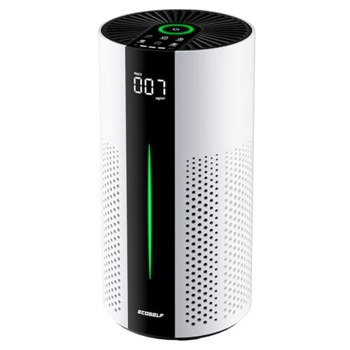 ECOSELF Air Purifiers for Home Large Room up to 1800 Ft², Air Purifiers for Bedroom 360° Air Intake with Smart Auto Mode, HEPA Air Purifier, Air Cleaner for Smoke PoIIen Pet Dander, HAP609 — image 1