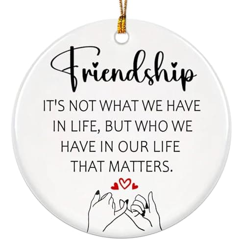 Friendship Ornament, Friends Christmas Ornaments 2026, Friend Ornaments for Women - Friendship Gifts for Women, Best Friend, Xmas Gifts for Friends — image 1