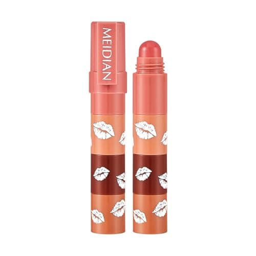 ADMD 4-in-1 Velvet Lipstick Pen All-in-One Lipstick, Liner,Balm & Gloss Waterproof,Long-Lasting Matte Lip Crayon with 4 Random Colors — image 1