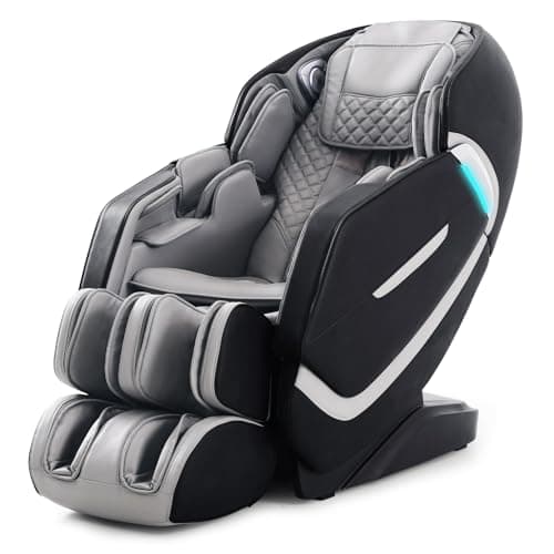 RESTREAL 4D Massage Chair Full Body, Zero Gravity SL-Track Shiatsu Electric Massage Chair Recliner, Airbag Massage, Deep Yoga Stretch with Heat Body Scan Bluetooth Foot Roller, Extendable Footrest — image 1
