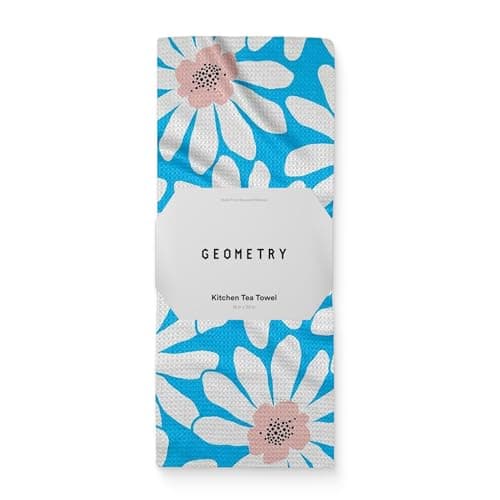 GEOMETRY Spring Kitchen Towels - Quick Dry Microfiber Cloth Spring & Summer Dish Towels for Kitchen Drying - Premium Quick Dry Towel - Sweet Spring, 18" x 30" - 1-Pack — image 1