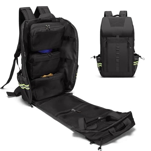 Be-Better First Aid Backpack Empty,Emergency Bag,Medical Backpack,Emergency Responder for Nursing Student,Therapist,Doctors (Bag Only)