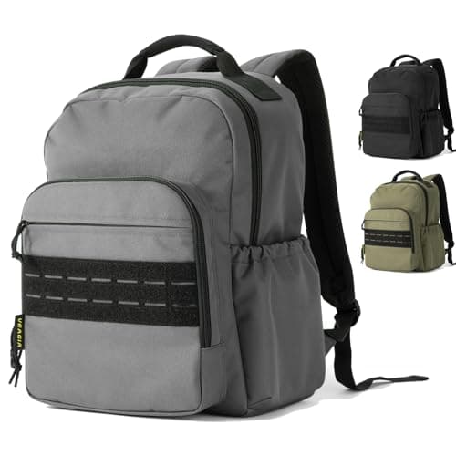 VEAGIA Tactical Travel Laptop Backpack For Men Large Heavy Duty Work Backpack Airline Approved Hiking Waterproof Backpack — image 1