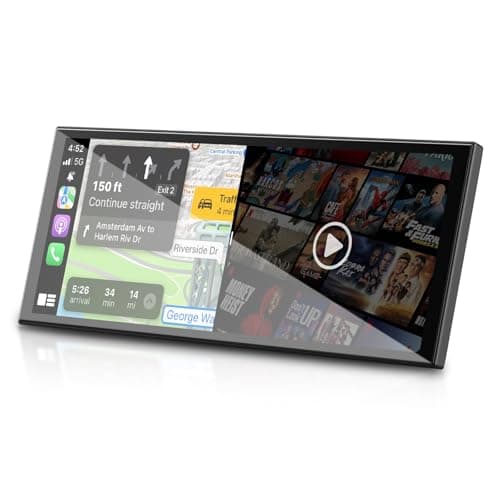 OTTOCAST OttoScreen AI, 11.4" Portable CarPlay Screen for Car with YouTube and Backup Camera for iPhone(iOS 8+) Android Auto(Android 11+), Built-in Apps, Voice Control, Android 15 OS — image 1