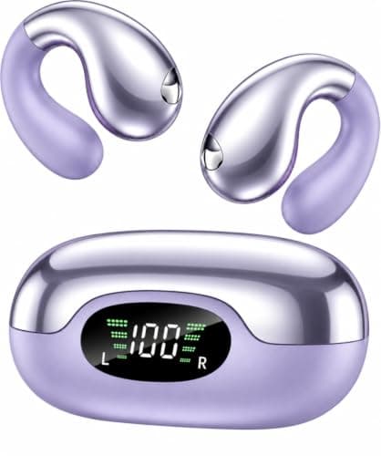Ultra Open Ear Earbuds, Lightweight Clip On Headphones for Secure Daily Fit | Ultralight clip-on earbuds sit securely without sealing the ear canal, combining open comfort with a close, stable fit. — image 1