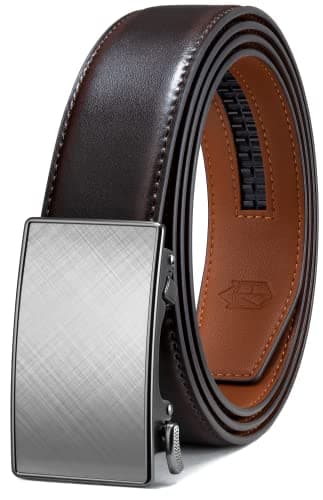Zitahli Ratchet Belts for Men,Adjustable for Gift mens belt Leather For Dress and Casual Trim to Fit,Men's Accessories — image 1