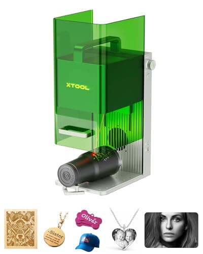 xTool F1 2-in-1 Dual Laser Engraver, Lightning Speed Portable Laser Engraving Machine, HD Laser Engraver for Jewelry, Metal, Wood, Leather — image 1