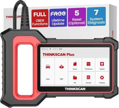 THINKCAR OBD2 Scanner, ThinkScan Plus S7 ABS,SRS,ECM,TCM,BCM,AC,IC System Diagnostic Scan Tool with 5 Special Services Options, Cover 94 Car Brands Code Reader, FCA AutoAuth, Wireless Update — image 1