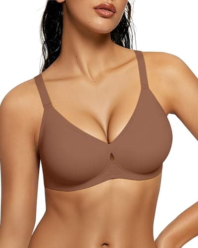 LetsJoli Wireless Bras for Women No Underwire Jelly Bras Seamless Push Up Full Coverage Bralettes Comfortable Everyday Bra — image 1