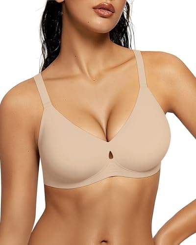 LetsJoli Wireless Bras for Women No Underwire Jelly Bras Seamless Push Up Full Coverage Bralettes Comfortable Everyday Bra — image 1