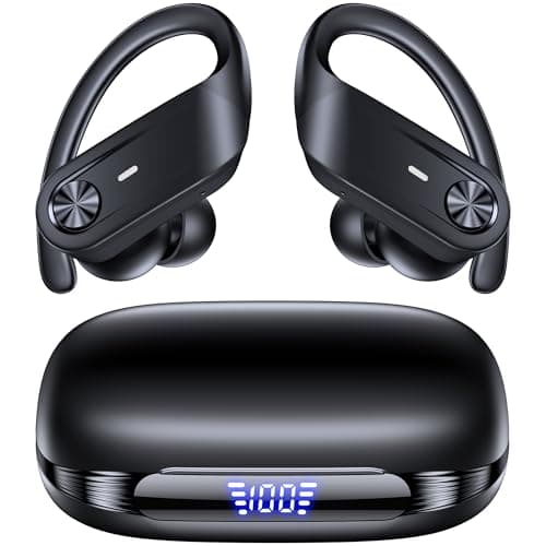 Hybrid Active Noise Cancelling Wireless Ear Buds 80 Hrs Playtime Hi-Res Stereo Quality Bluetooth Earbuds with Transparency Mode Headphones Bluetooth Earhooks ANC Earphones for Work Sports Travel — image 1