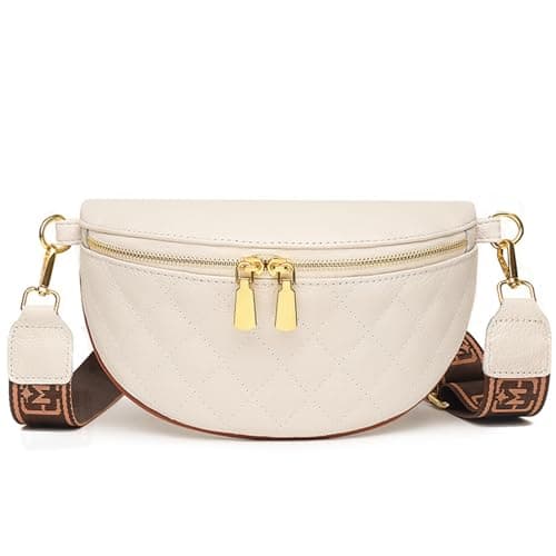 Eslcorri Small Crossbody Sling Bag for Women Trendy - Fanny Packs Leather Chest Belt Bum Bag Anti Theft Purse for Travel — image 1