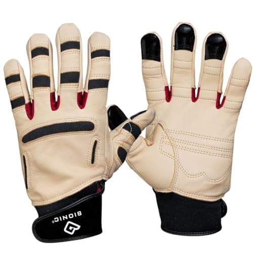 Bionic Women's ReliefGrip Gardening Premium Leather Gloves (Medium)