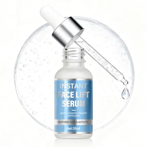 Instant Face Lift Serum - Advanced Firming & Skin Tightening Treatment for Face & Neck - Visibly Smooths Fine Lines, Wrinkles & Sagging Skin - Fast-Absorbing, Non-Greasy Formula - 1 Fl Oz — image 1
