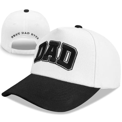 Embroidered Dad Hats for Men, Dad Gifts, Best Dad Ever Baseball Cap — image 1