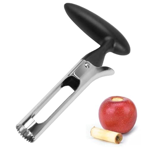 Premium Apple Corer Tool Apple Corer Cutter Easy to Use and Clean Sturdy Core Remover with Sharp Serrature Stainless Steel Corers for Pear Fruits Ease — image 1