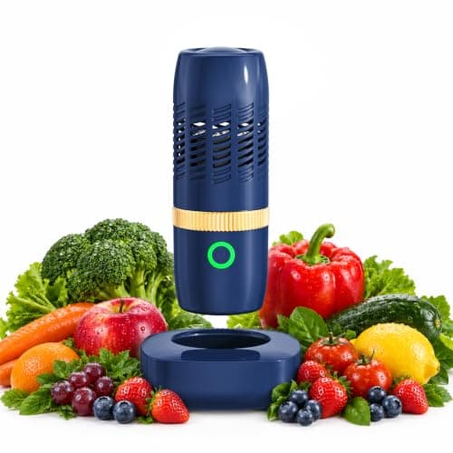 PurePod Produce Cleaner:Wireless Portable Fruit Washer & Rechargeable Fruit Cleaner with OH-ion Purification Technology, IPX7 Waterproof, Charging for Cleaning Fruits, Vegetables and Daily Food — image 1