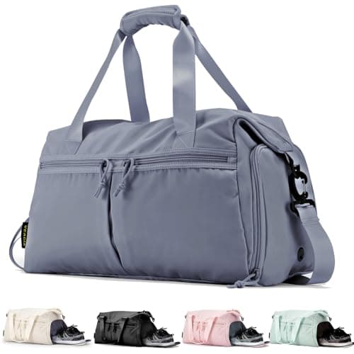 Weekender Duffel Bag with Shoe Compartment And Wet Pocket-Luggage Everyday Overnight Bag for Men and Women Travel-Carry On Gym Bag — image 1